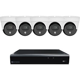Dome Camerasysteem Wit SMART 5