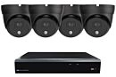 Draadloos mini dome camerasysteem Zwart SMART 4