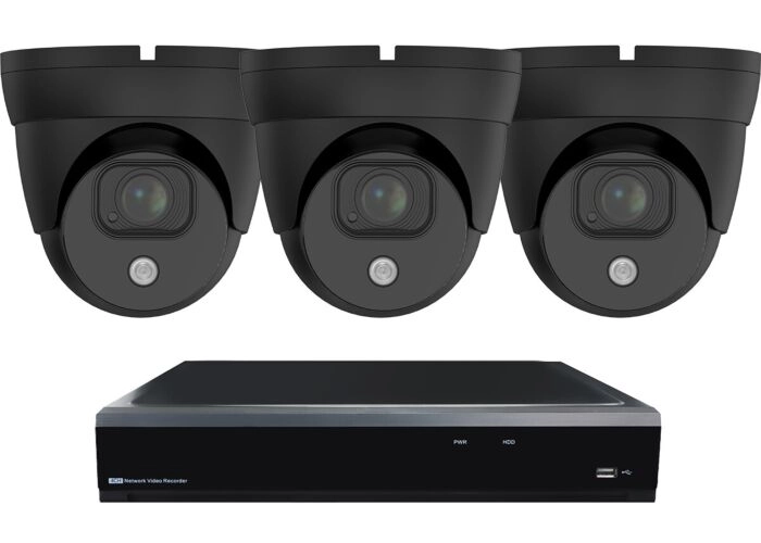 Draadloos Dome Camerasysteem Zwart SMART 3 main product photo